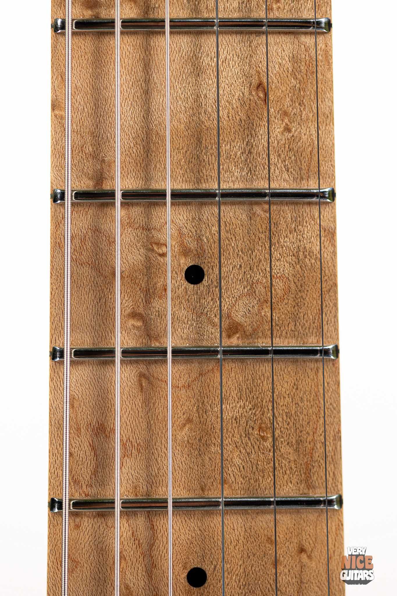 Ernie Ball Music Man BFR Axis Double Trouble Quilt Maple Top and Back