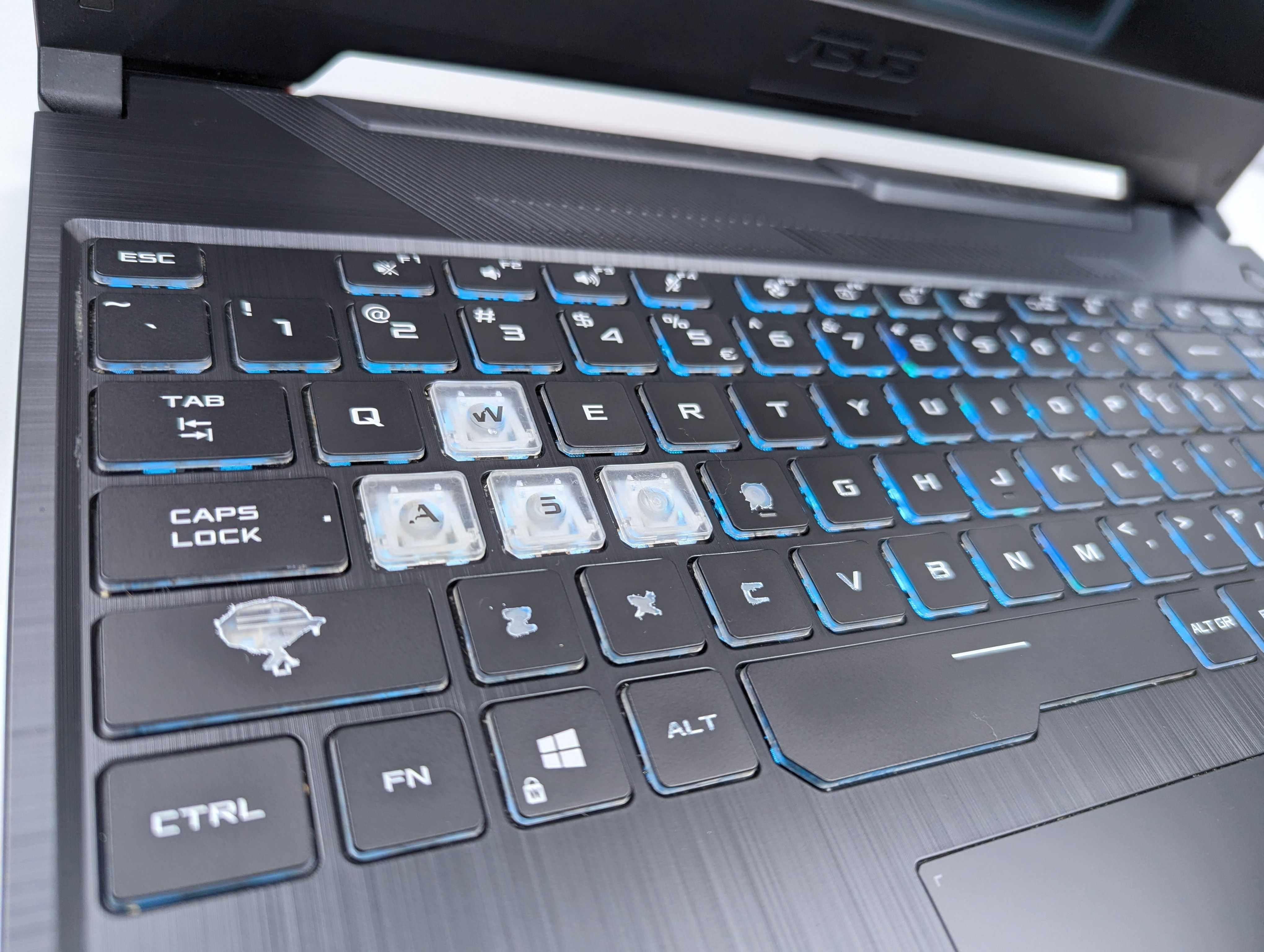 LAPTOP GAMINGOWY Asus TUF F15 GTX 1650 Ti i5-10300H 144 hz