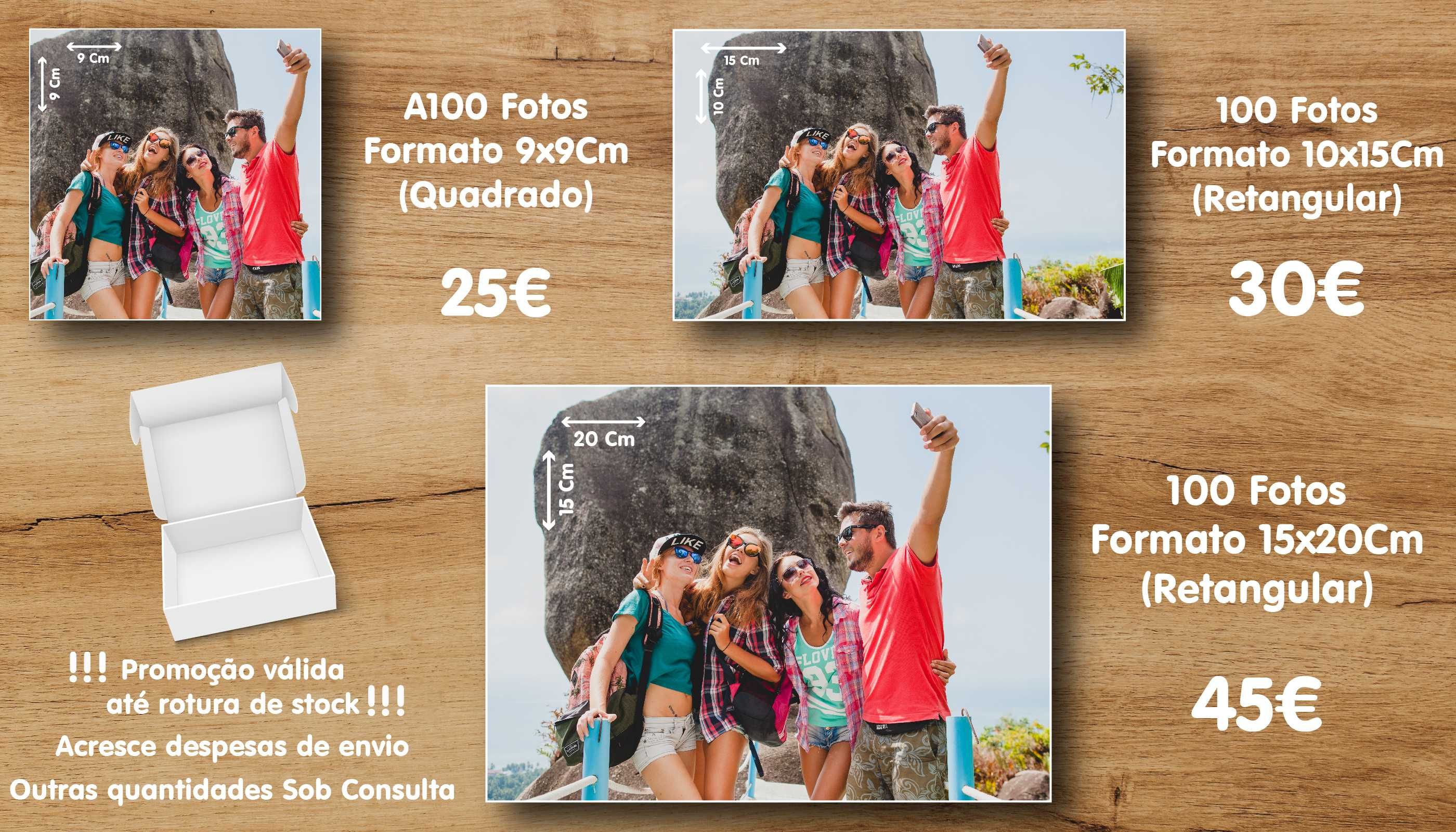 Impressão 100 Fotos desde 25€