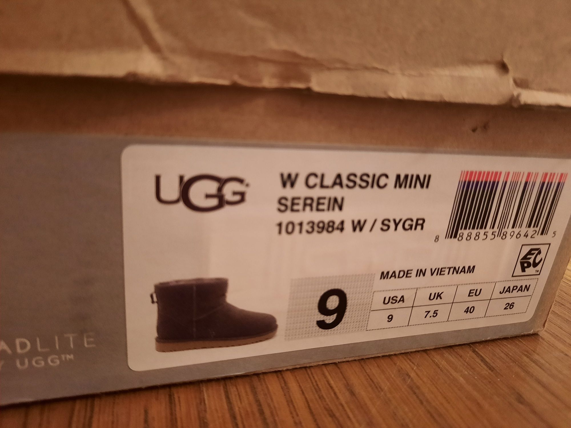 UGG buty beżowe 40