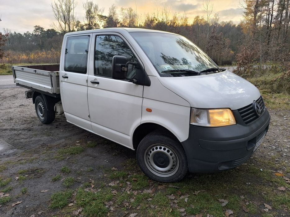 Volkswagen Transporter T5 1.9tdi doka skrzyniowy
