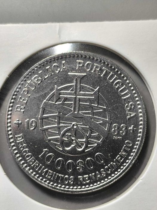 Conjunto de 3 Moedas Comemorativas em Prata — XVII Exposição (1983)