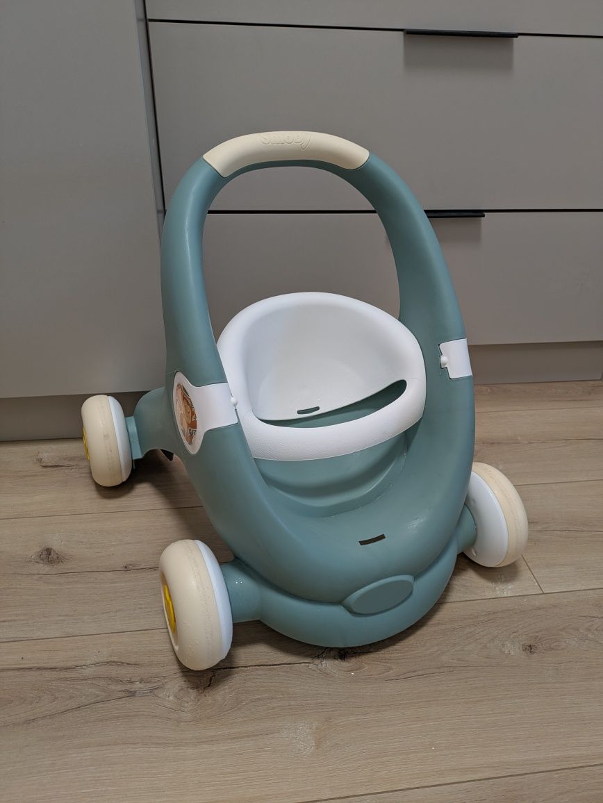 Навчально-ігровий центр Little Smoby 3в1, каталка, толокар, возик