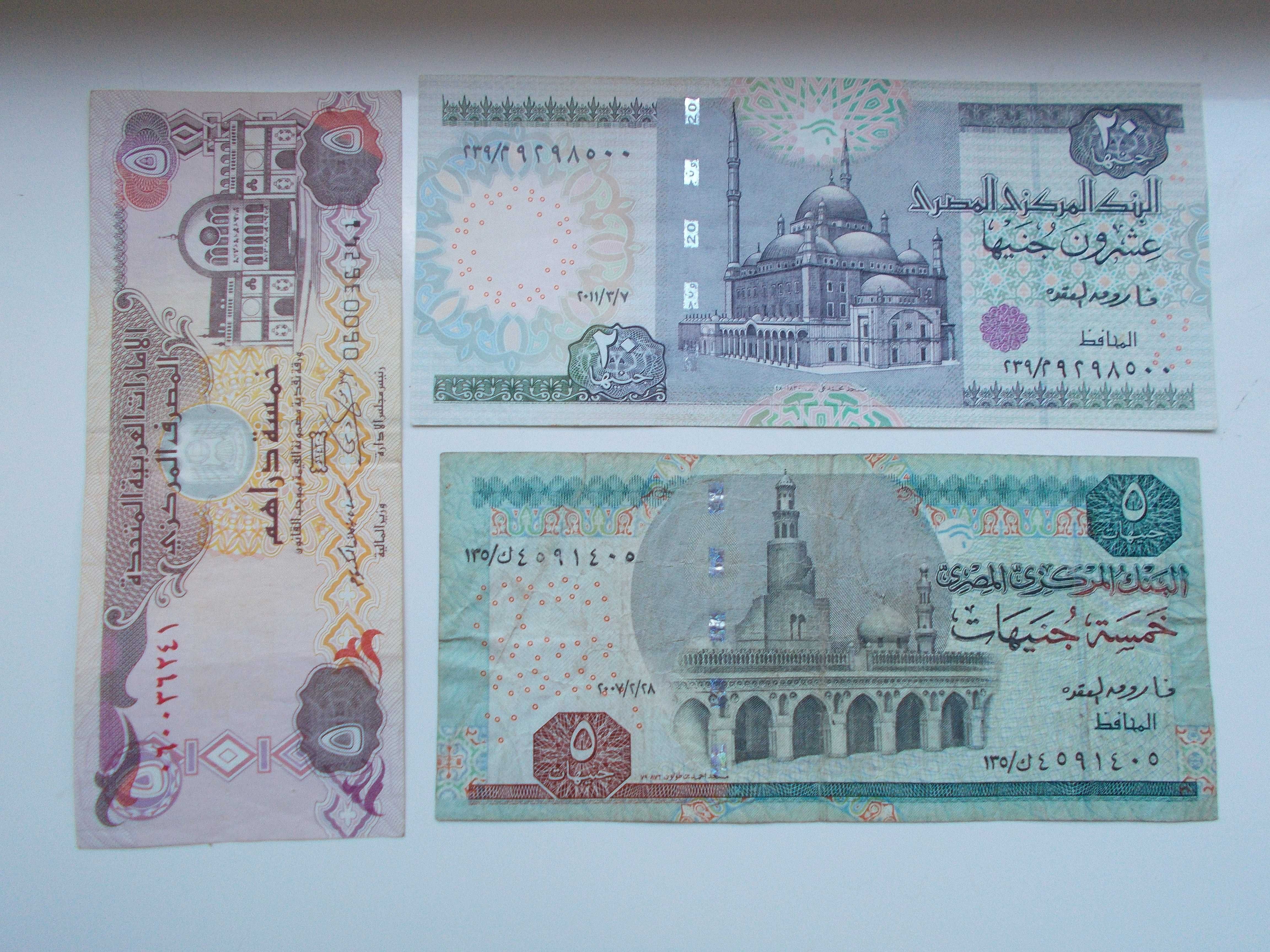 Witam. banknoty różne.
