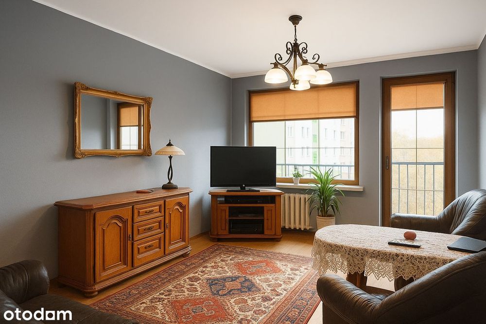 Sosnowiec Stary S-c Umeblowane i wyposażone 54m2 z balkonem