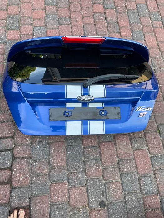 ford fiesta mk7 tył tylnia klapa ST motorsport E9