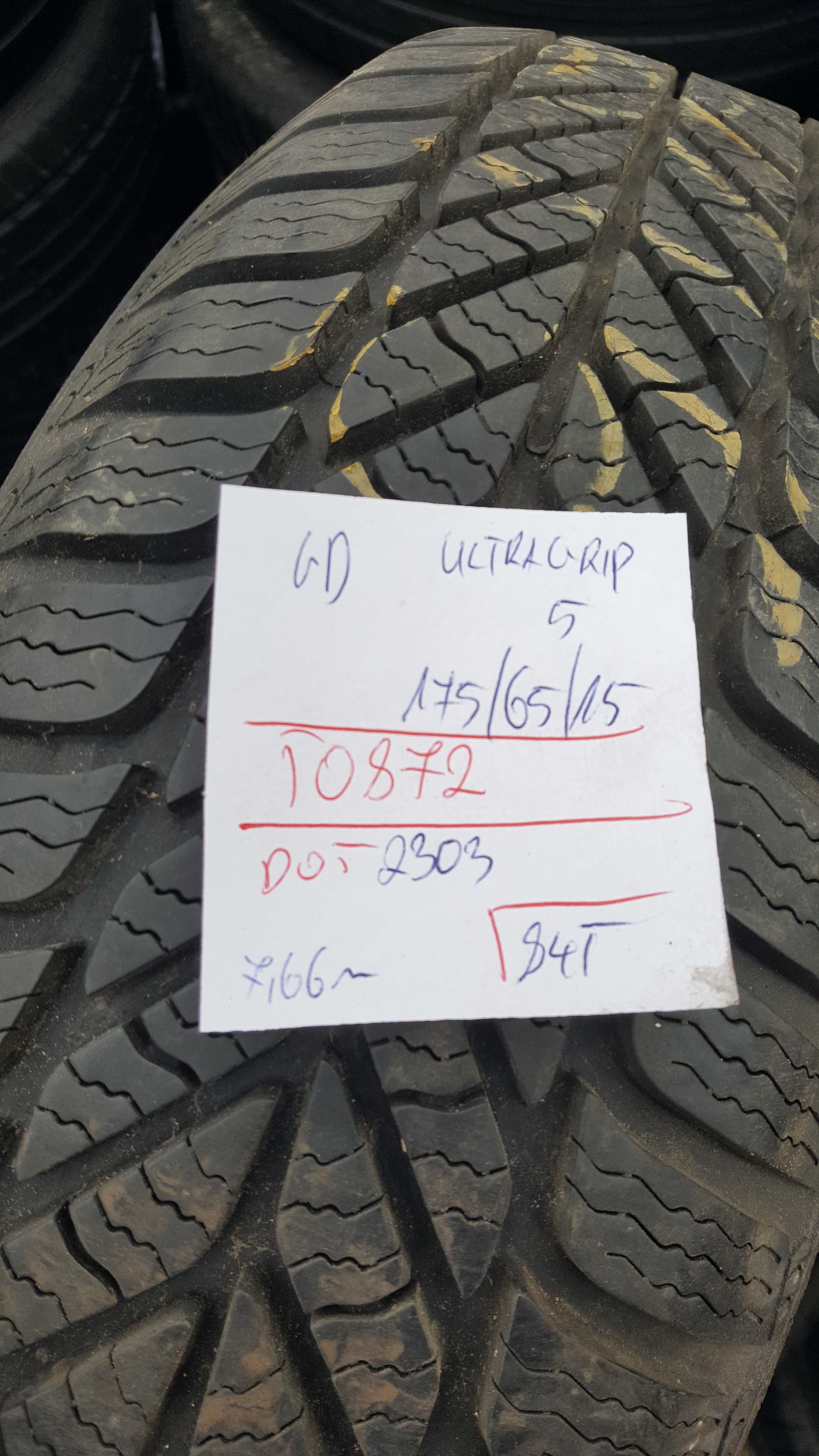 Goodyear 175/65 r15 UltraGrip 5 /// 7,7mm!!!