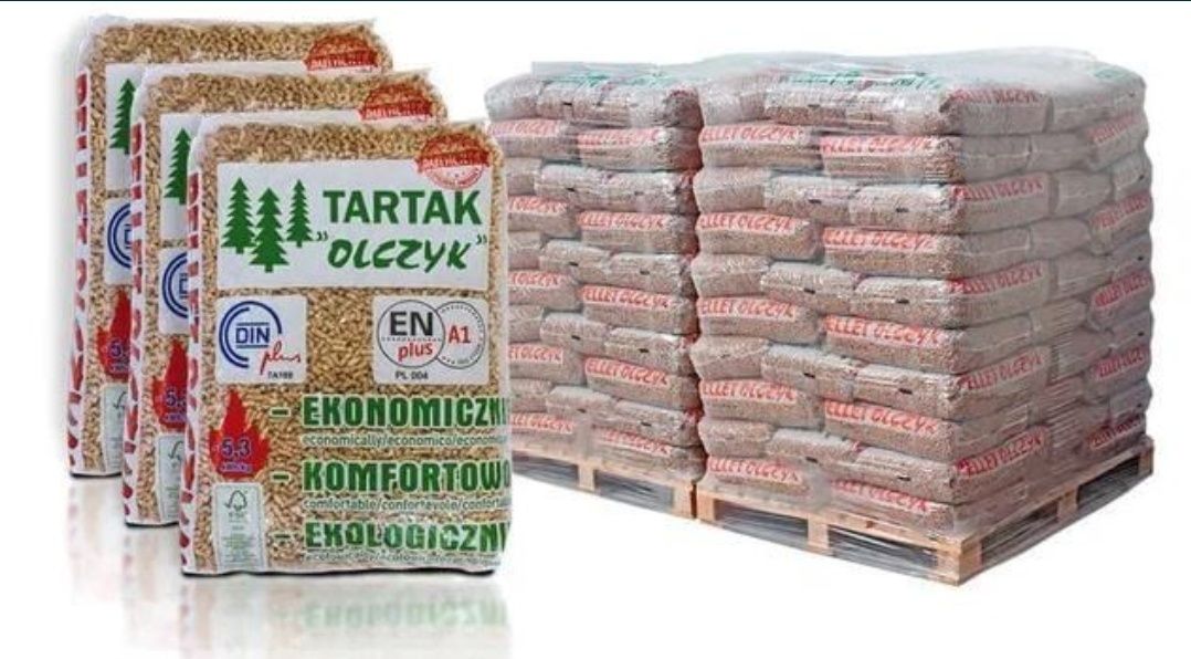 Pellet Olczyk A1 15kg worek 1050kg paleta