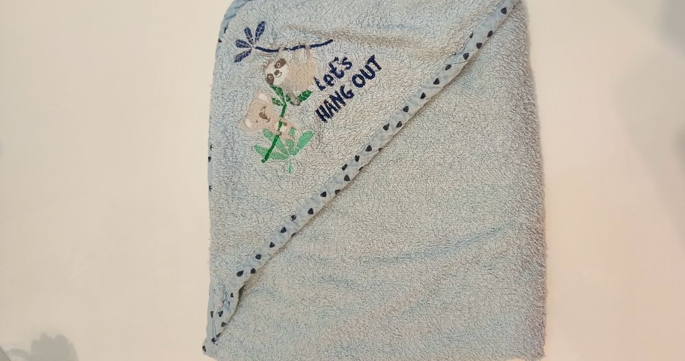 Komplet (4 szt.) Ręczników niemowlęcych z kapturem