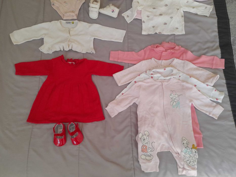 Roupa para menina dos 3 aos 6 meses