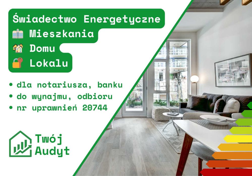 Świadectwo / Certyfikat Charakterystyki Energetycznej w 24h