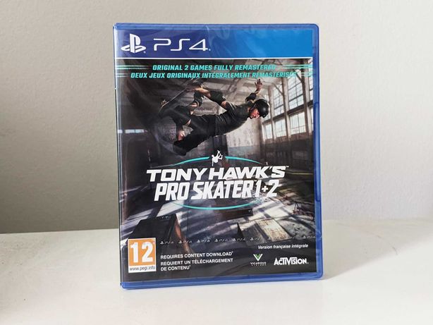 Tony hawk's Pro Skater 1+2 ps4 - gra NOWA playstation