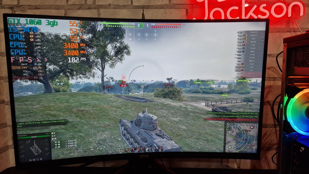 Пк для игр i5 gtx1060 Dota2 Cs2 GtaV WoT fortnite