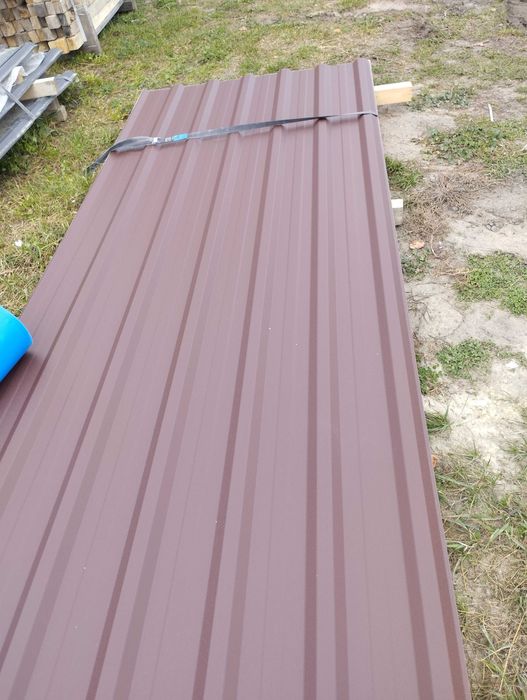 Blacha T18 RAL 8017 mat