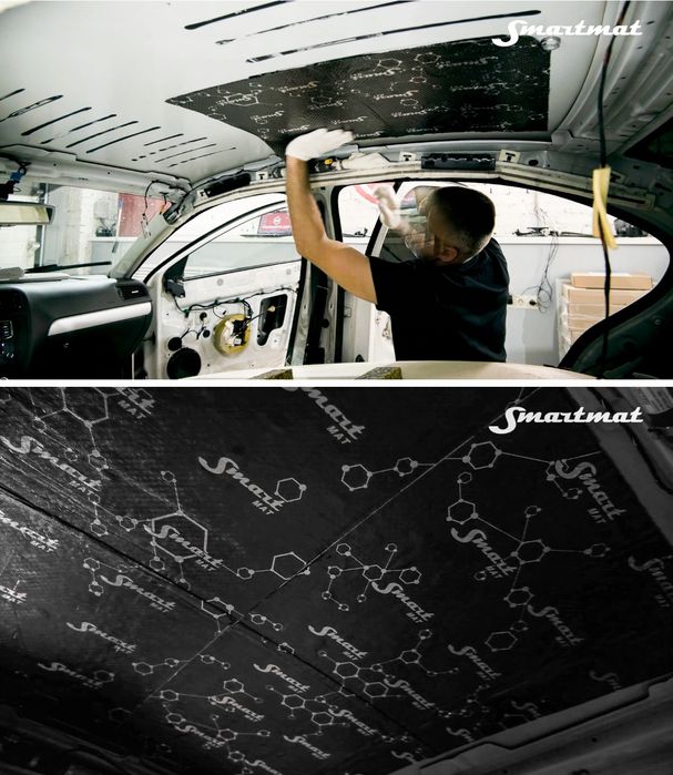 Mata butylowa WYGŁUSZAJĄCA antywibracyjna samochodu elastyczna 2,5mm