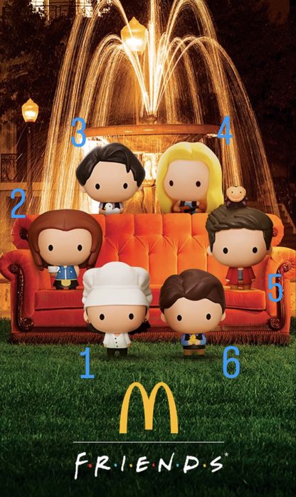 Колекційні фігурки McDonald's Friends