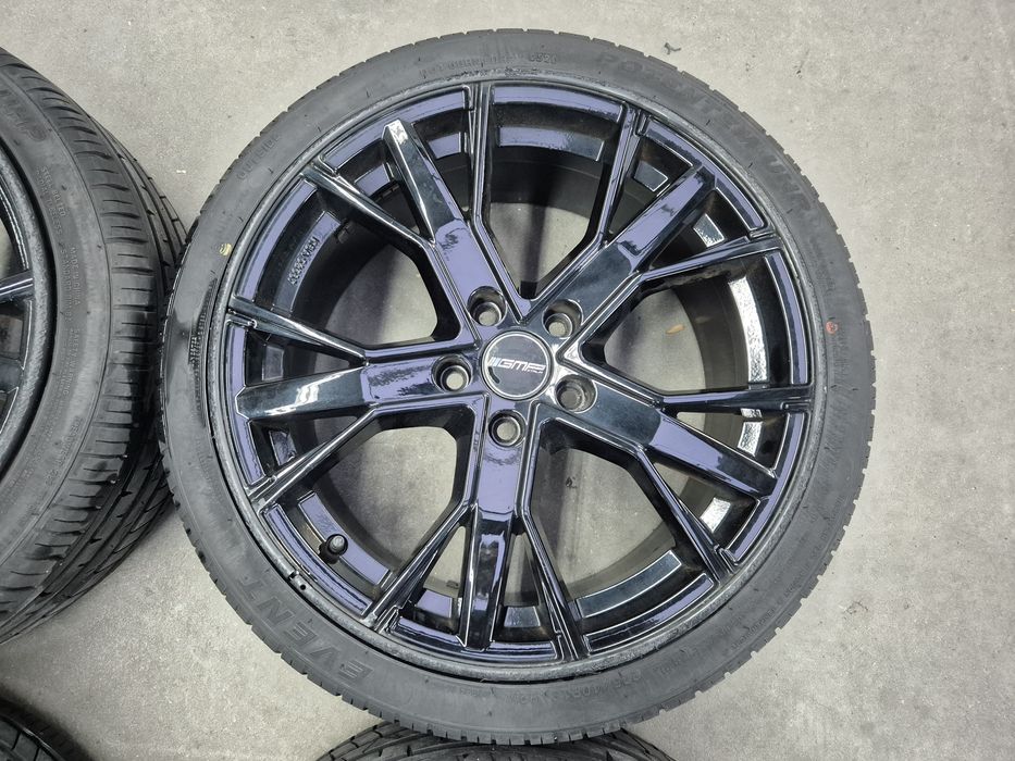 Felgi Koła 18" 5x112 ET45 czarny połysk wyważone