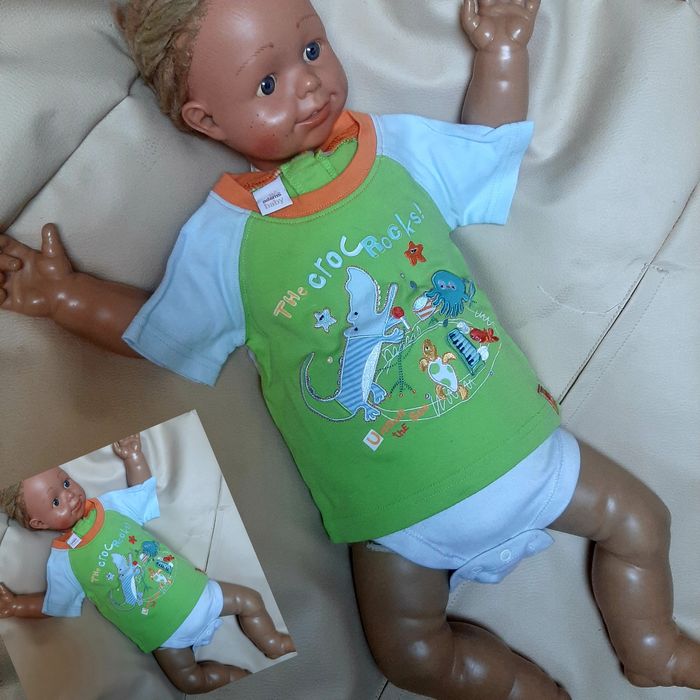 Zestaw roz 68 8 sztuk tshirt lato mega paka komplet wyprawka