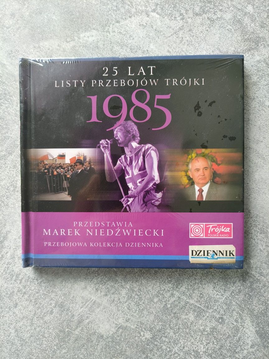 CD NOWA w Folii 25 Lat Przebojów Trójki  1985 Marek Niedźwiecki Płyta