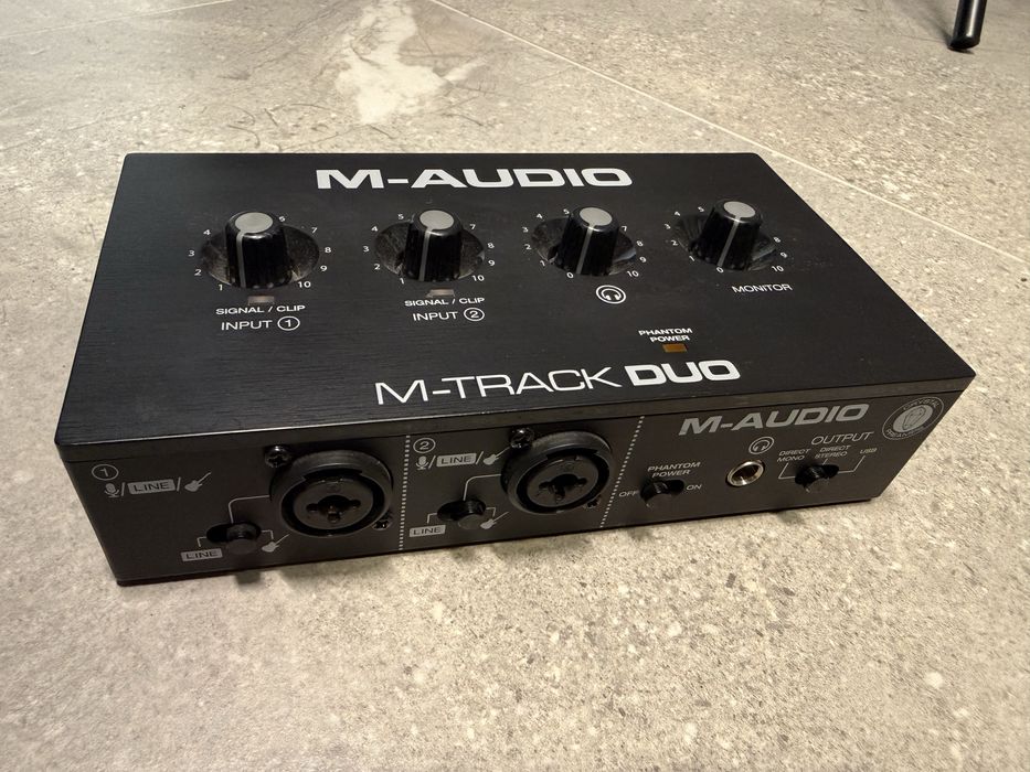 Interfejs audio M-Audio M-TRACK DUO