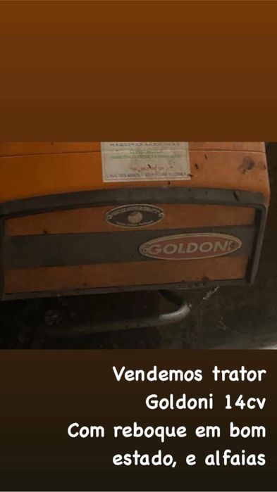 Trator Goldoni 14cv
