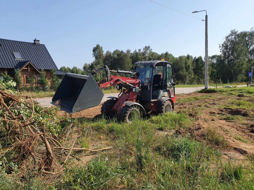 Usługi minikoparka/Ładowarką