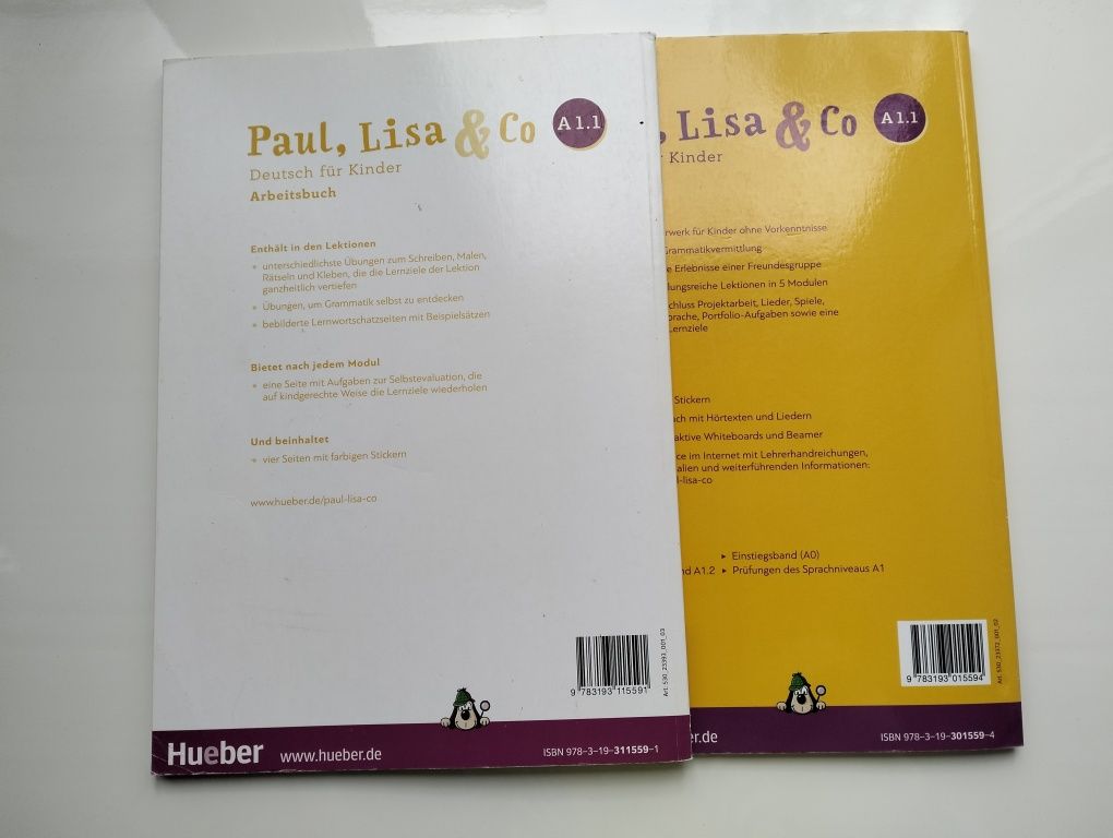 Комплект. Paul, Lisa & Co A1.1