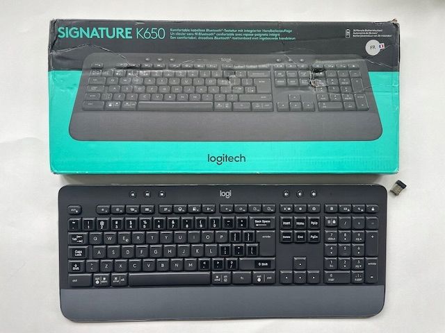 klawiatura logitech k650 membranowa qwerty opis