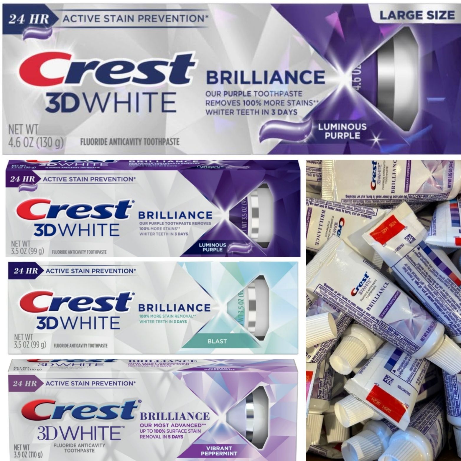 Crest 3D Professional white 18 уровень отбеливания зубов полоски - США