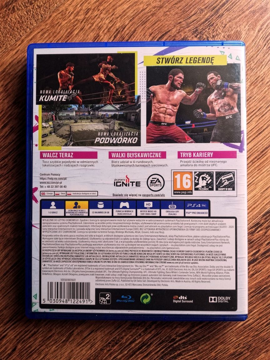 Gra UFC 4 (PL) PS4