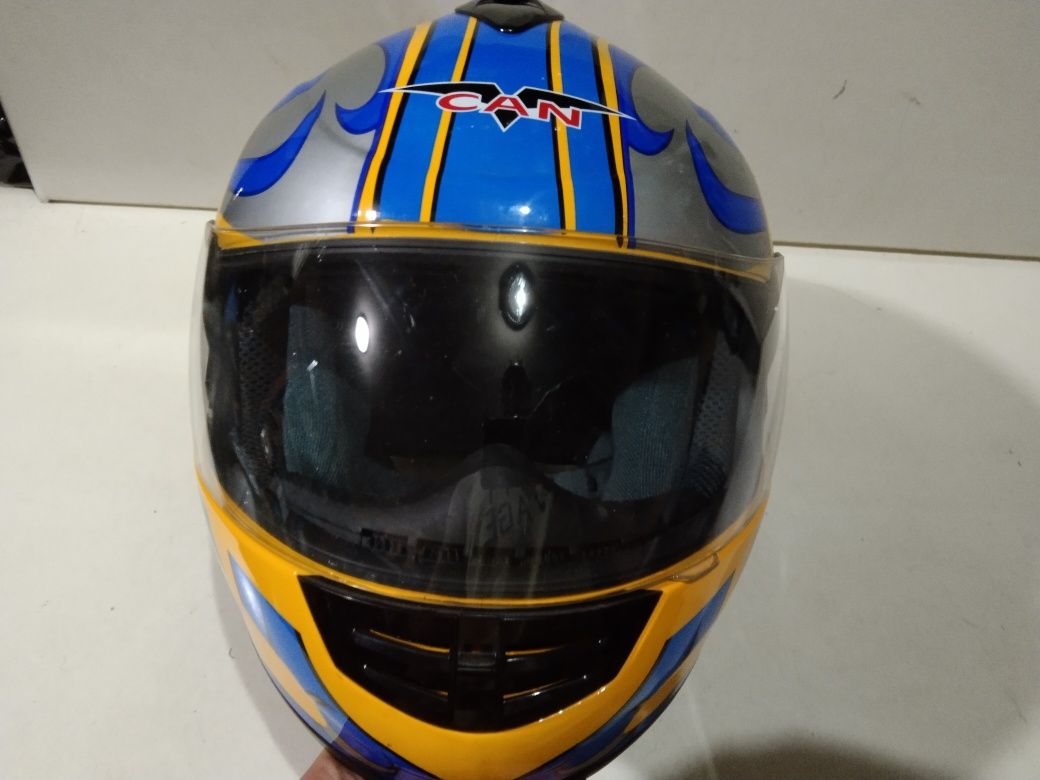 Kask motocyklowy CAN rozmiar L jak Nowy