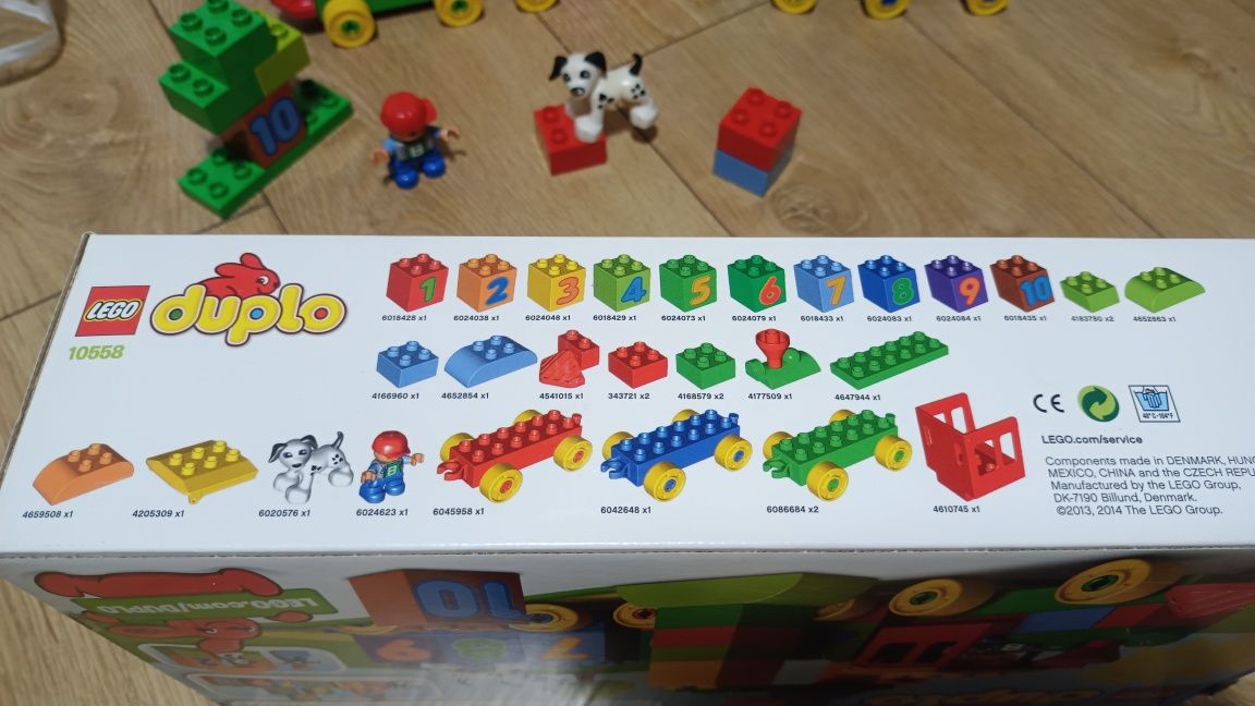 LEGO Duplo 10558 zestaw pociąg z cyferkami