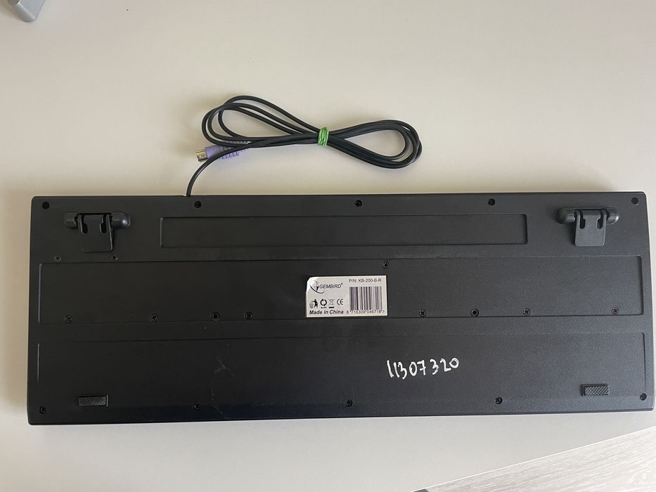 Старая Клавиатура для ПК с розьемом PS/2 клавіатура клава HP Gembird