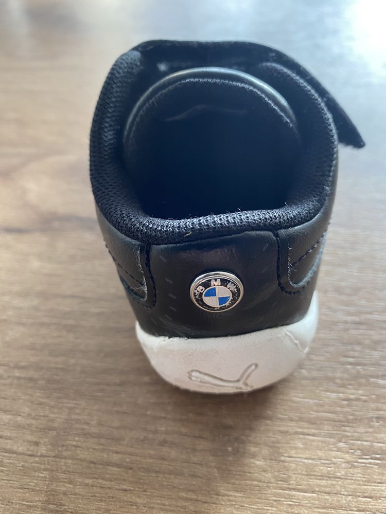 Buty adidasy na rzepy Puma BMW - czarne