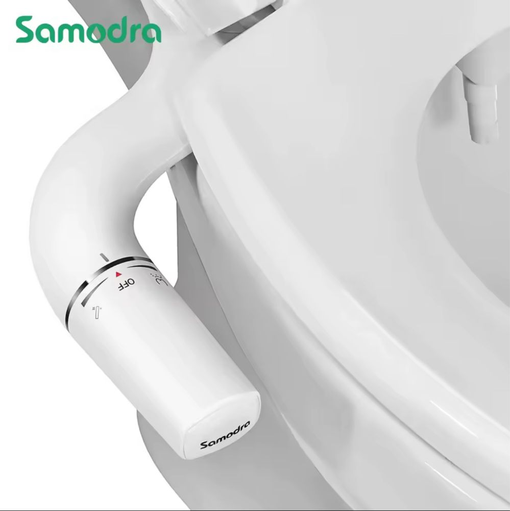 Samodra Портативное бидэ для унитаза новое ултратонкая насадка унитаз