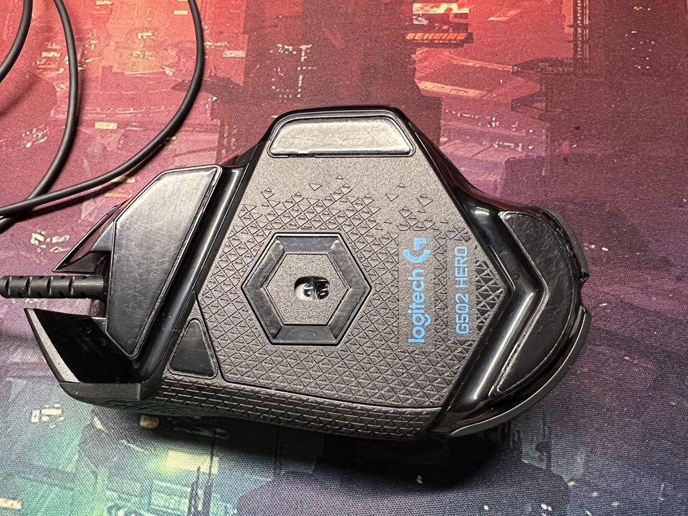 Миша Logitech G502 Gaming Mouse HERO High Performance Black