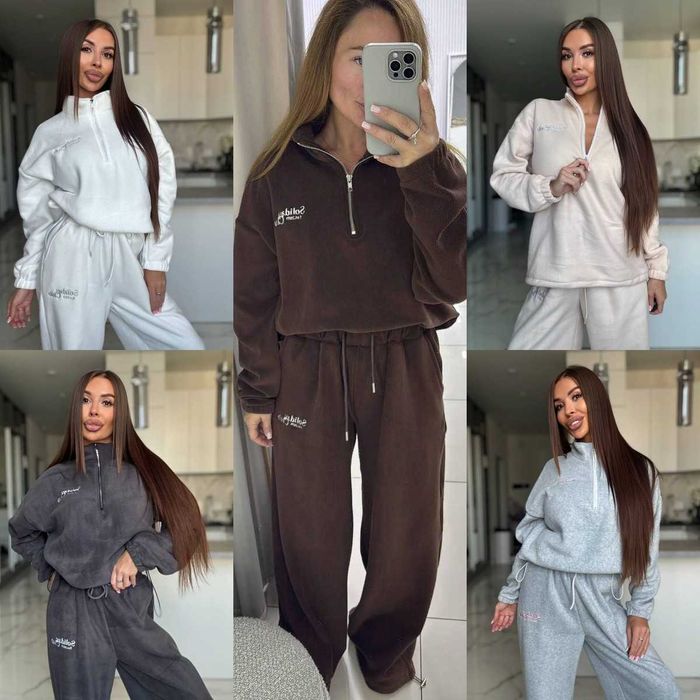 В наличии! Модный женский теплый костюм из флиса + Подарок*