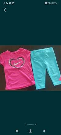 T-shirt i getry Nike r.98-104