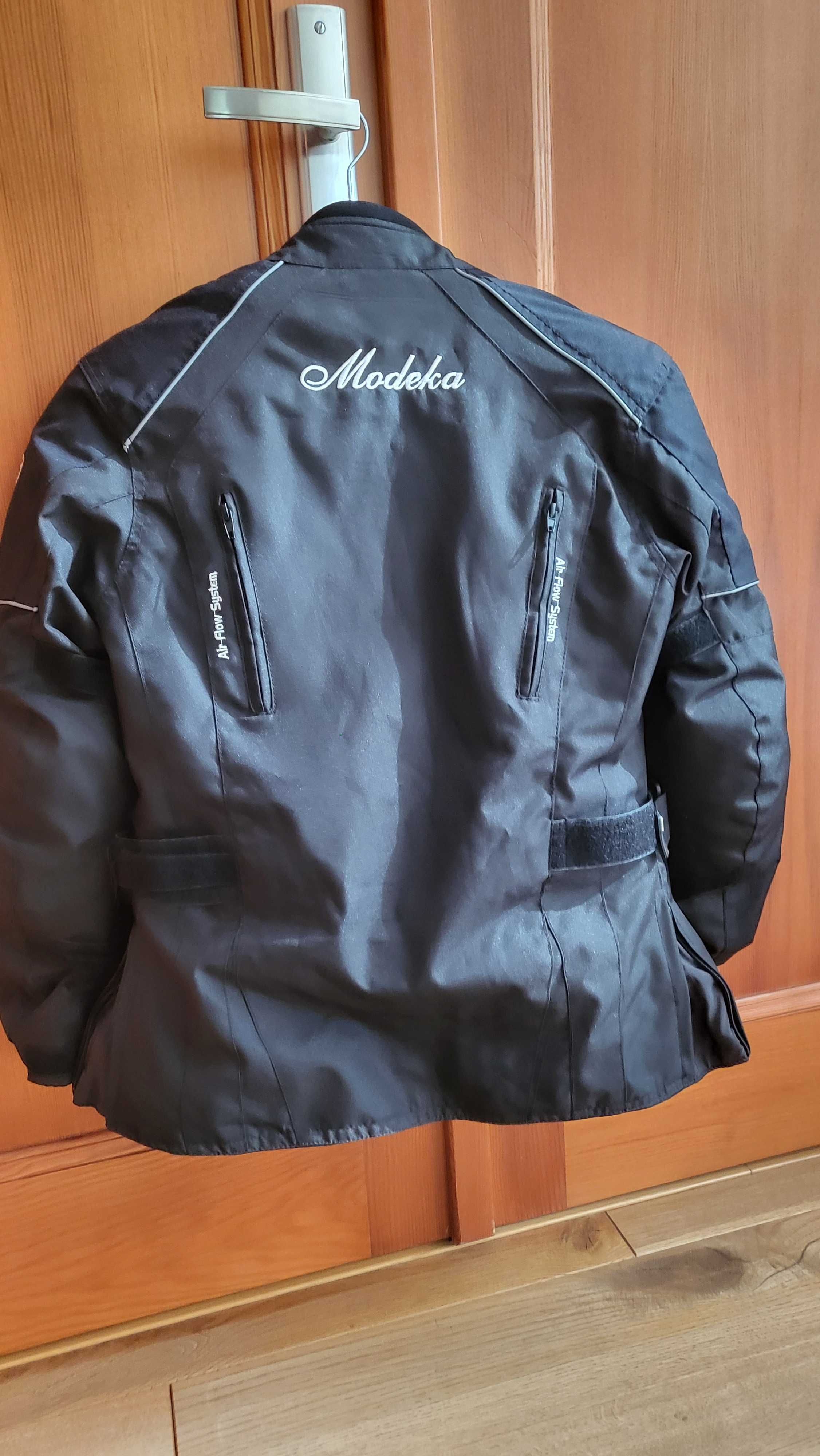 Zestaw motocyklowy damski Modeka, rozmiar 38, certyfikat EN 1621-1