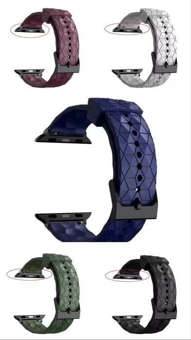 Ремінець силіконовий для Apple Watch