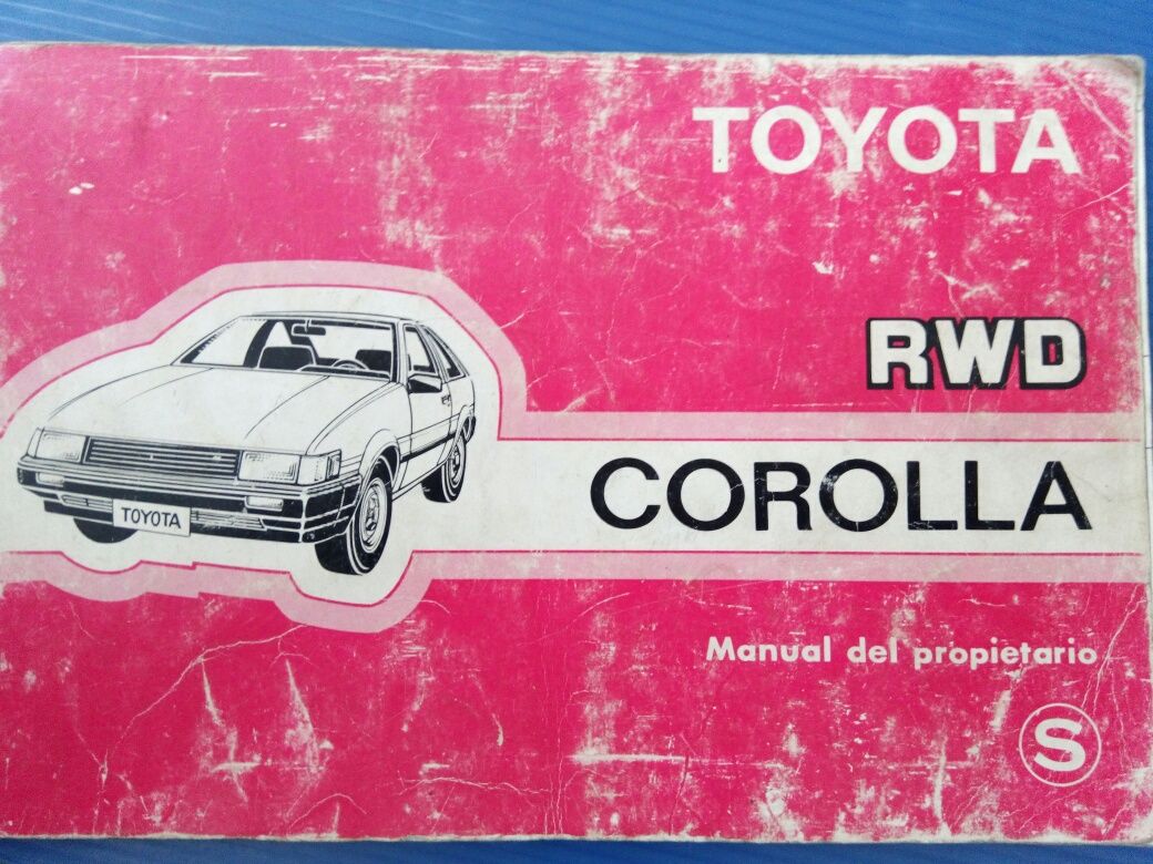 Livro Manual do Proprietário Toyota Corolla