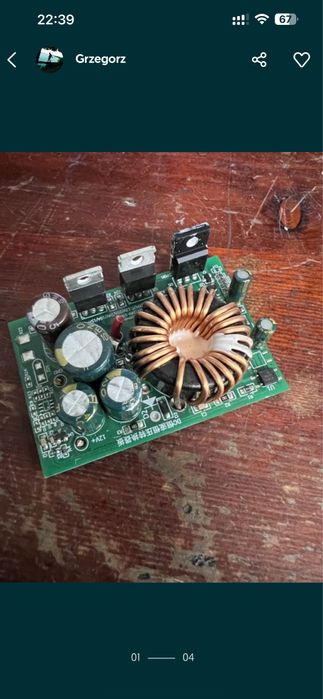 Pięć sztuk przerowrnica 120=12v