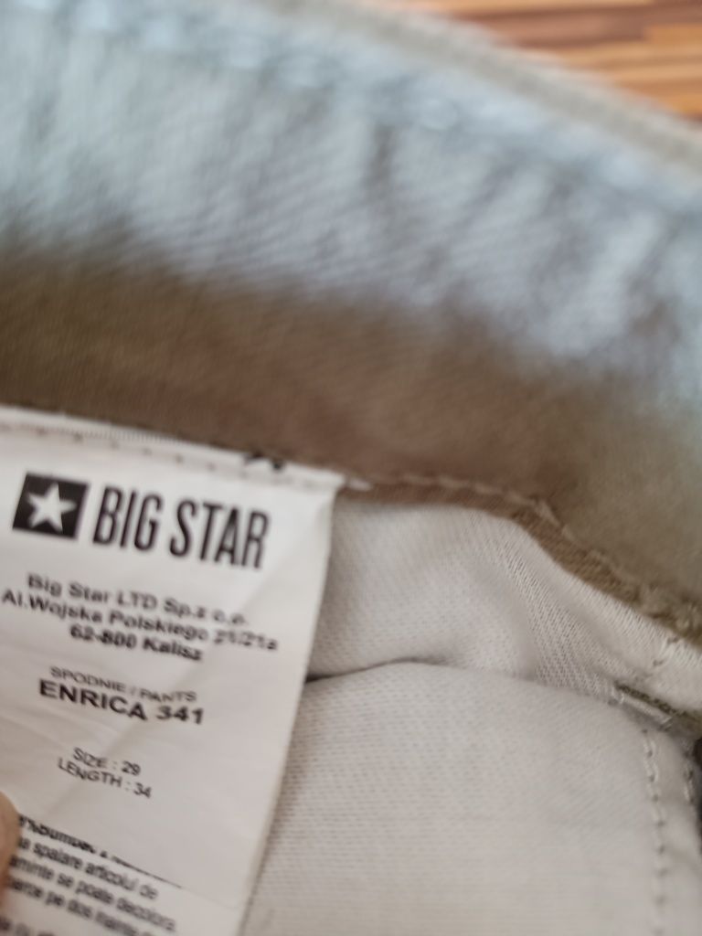 Spodnie Big Star