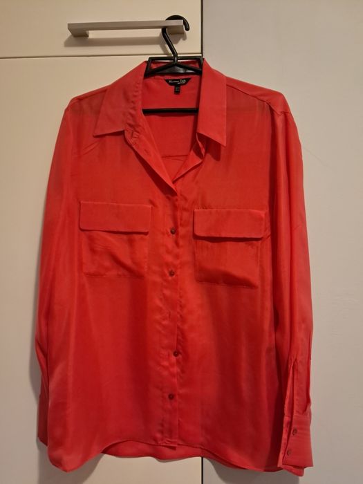 Bluzka/koszula jedwabna Massimo Dutti