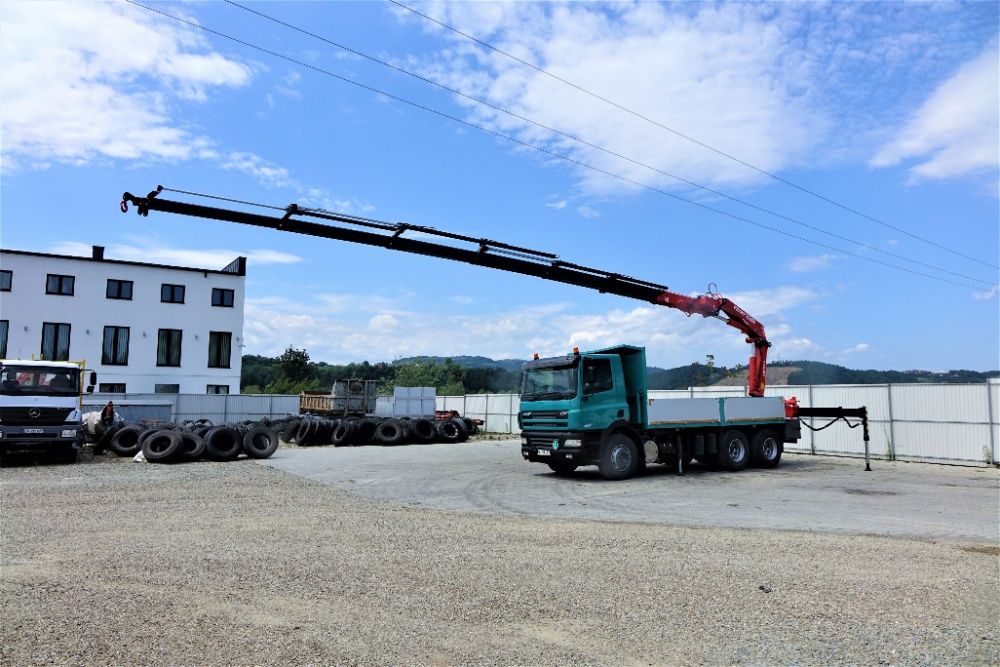 HDS 22m, Usługi dźwigowe HDS, transport ciężki, wynajem dźwigu 7 ton.