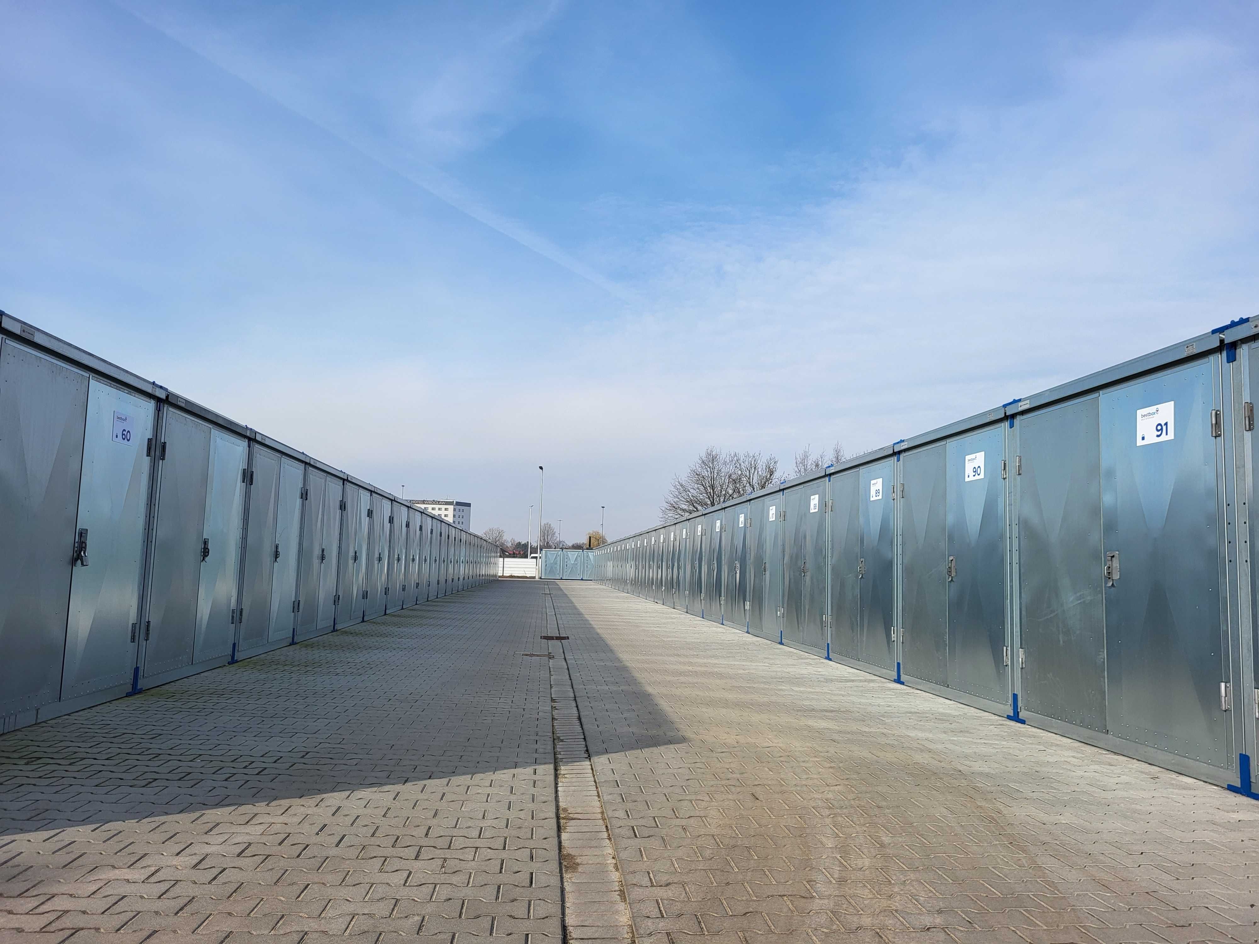 Magazyn samoobsługowy - kontener do wynajęcia 12m2 - Wrocław BESTBOX24