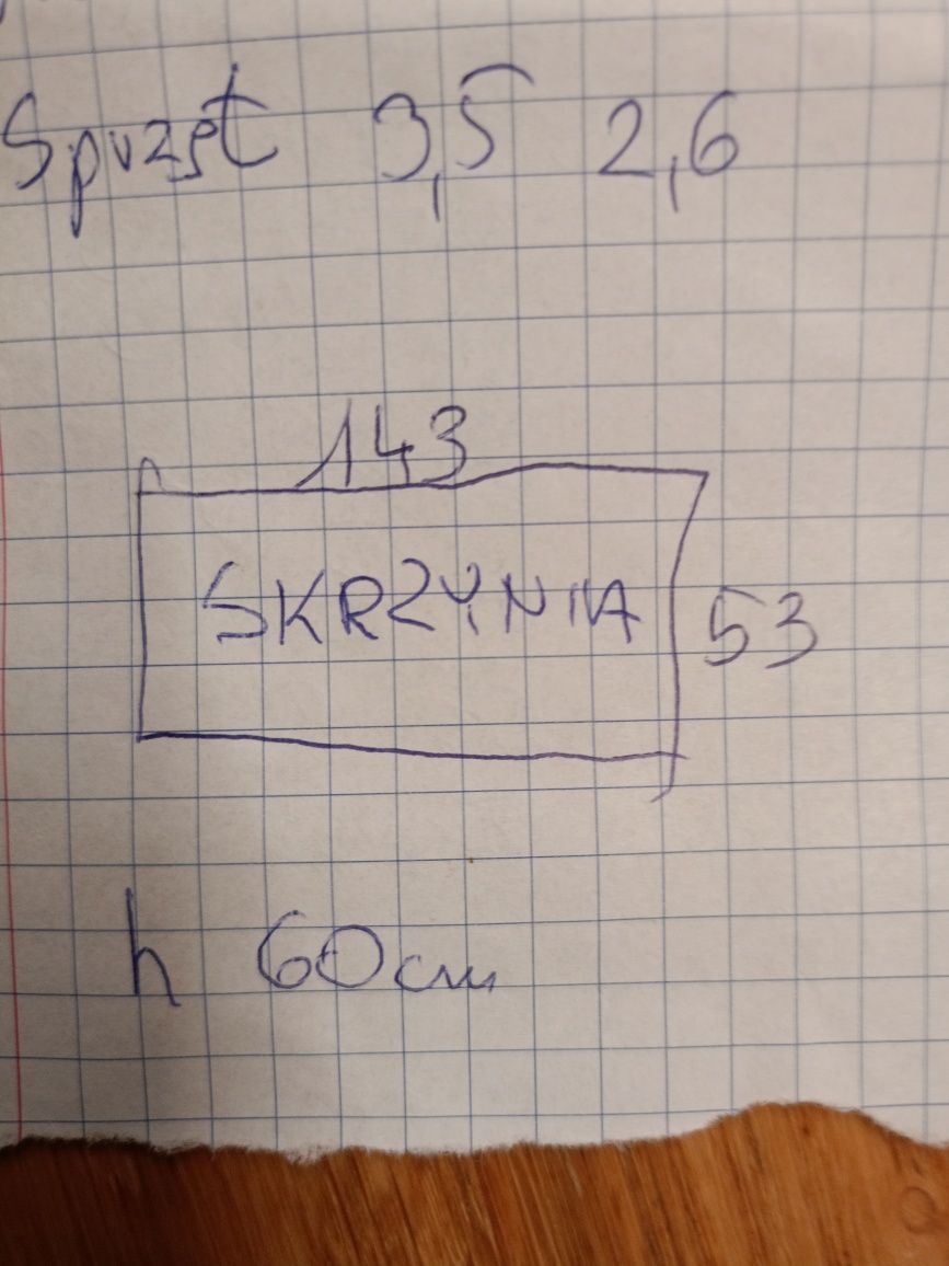 Skrzynia ławka na działkę