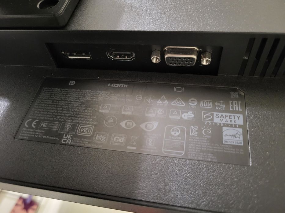Монітор Lenovo ThinkVision 23.8" E24-28, ідеальний стан