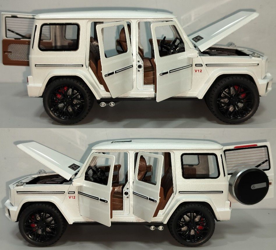 Mercedes-Benz AMG G63 модель 1:18 Металл звук свет