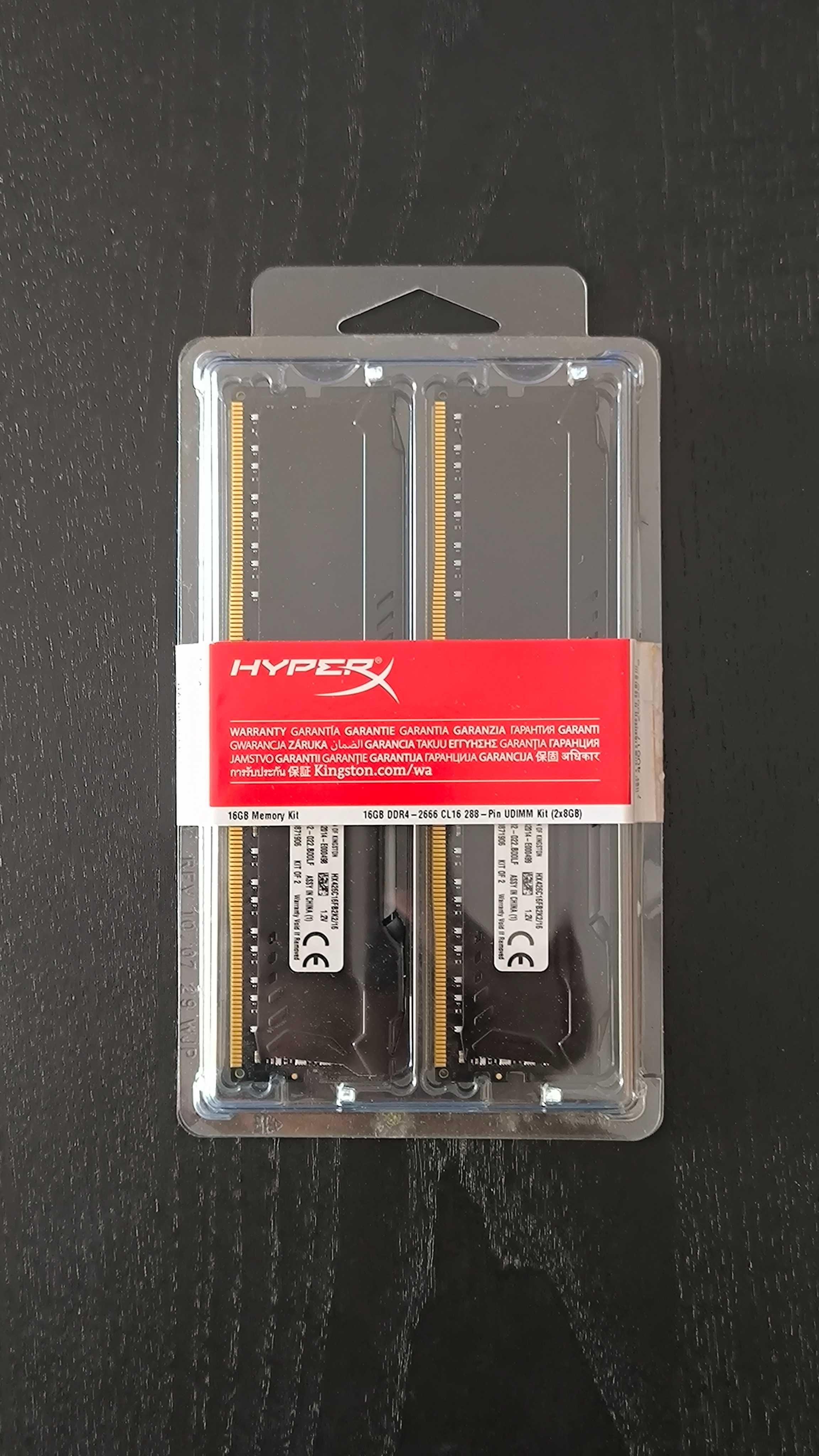 Memória RAM HyperX Fury 16GB DDR4 (2x8GB)